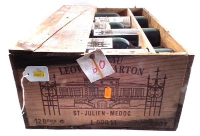 Lot 106 - Chateau Leoville Barton, St. Julien Medoc, 2001, original wooden case.
