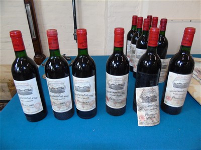 Lot 17 - 12 Bottles Chateau Grand Puy Lacoste Grand Cru Classe Pauillac 1986