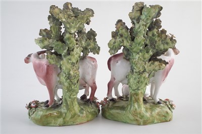 Lot 208 - Pair of Derby cow and calf groups