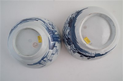 Lot 215 - Two Liverpool bowls