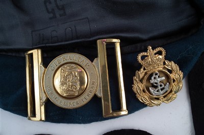 Lot 181 - Royal Navy uniform items