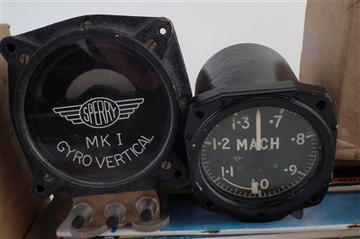 Lot 243 - Aircraft cockpit gauges