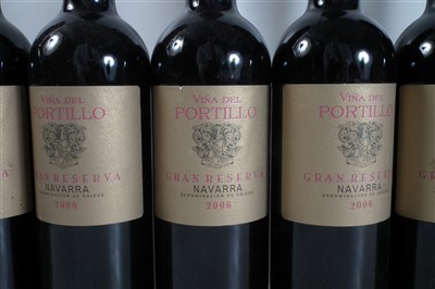 Lot 131 - Vin del Portillo Gran Reserva Navarra, 2006, ten bottles (10).