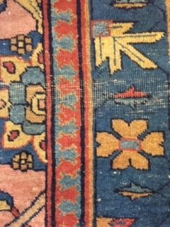 Lot 549 - Late 19th century Lilihan carpet.