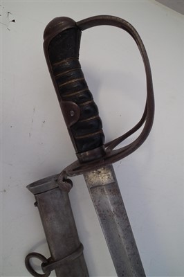 Lot 111 - 1822 pattern sword and scabbard