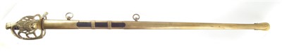 Lot 123 - Grenadiers style /pattern sword and scabbard.