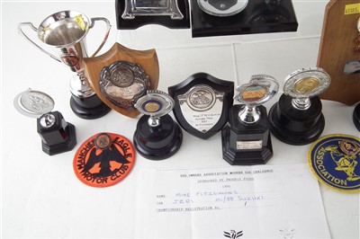 Lot 202 - Collection of trophies Manchester Eagle Motor Club