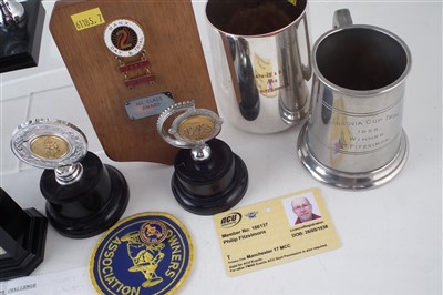 Lot 202 - Collection of trophies Manchester Eagle Motor Club