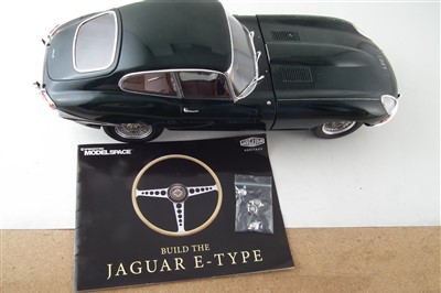 Lot 186 - Deagostini Jaguar E Type.