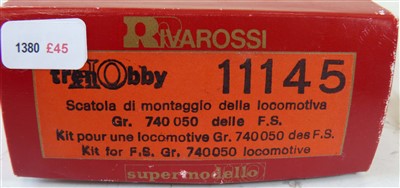 Lot 174 - Rivarossi boxed locomotive and tender No, 740 050, box No, 11145