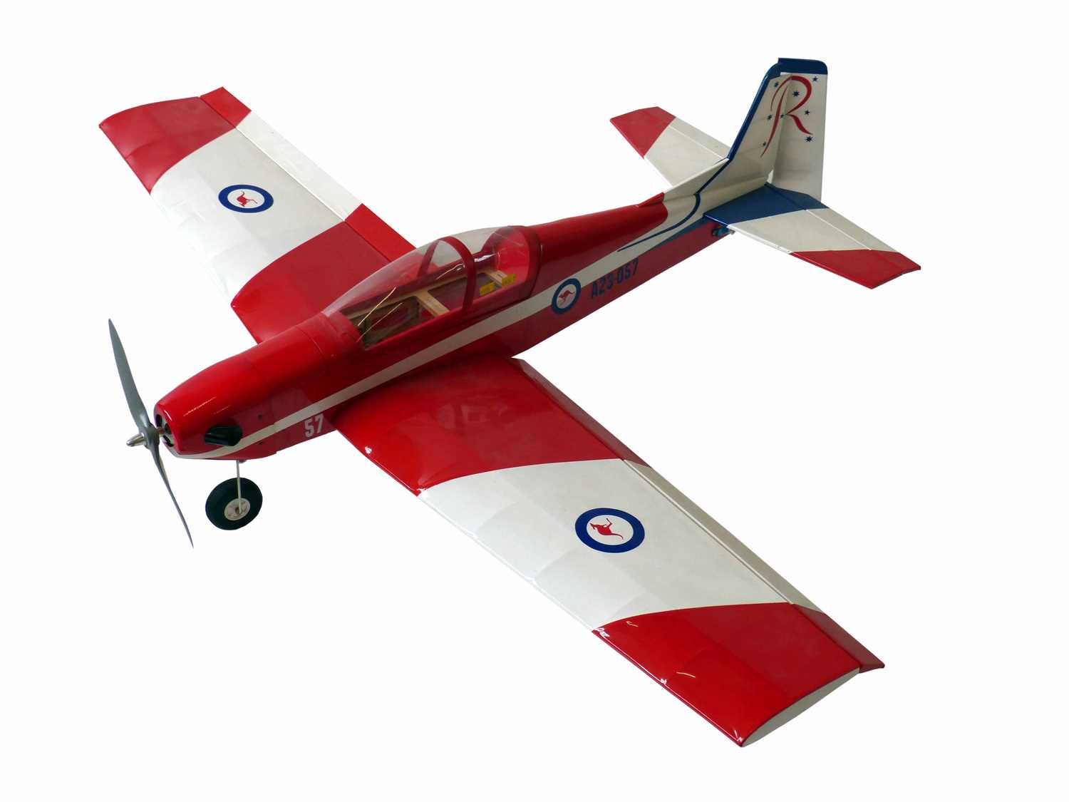 Lot 226 - A.23-057 possibly Flying Doctor remote control aeroplane (needs receiver and transmitter).
