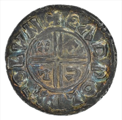Lot 205 - Aethelred II, Silver Penny, Crux type, London Mint.