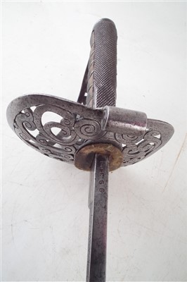 Lot 167 - 1896 pattern sword awarded to Viscount Fincastle awarded the Victoria Cross in 1898