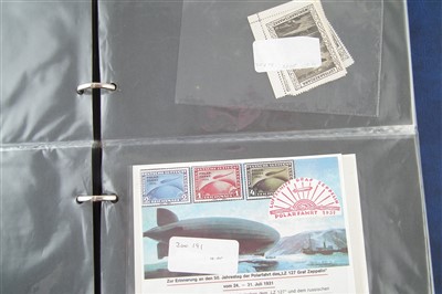 Lot 235 - Album of Zeppelin photographs and memorabilia