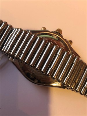 Lot 268 - A gents Breitling Chronomat steel chronograph wristwatch