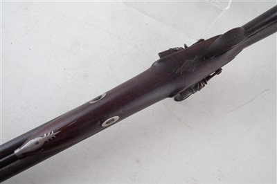 Lot 5 - Flintlock double barrel shotgun