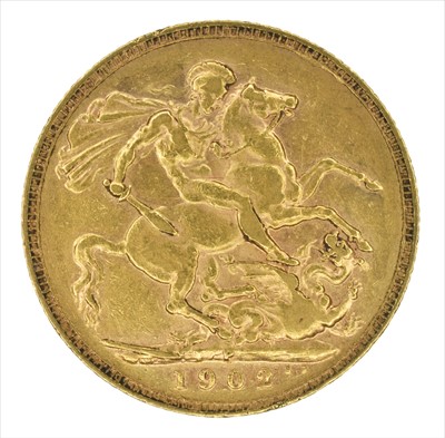 Lot 78 - King Edward VII, Sovereign, 1902, Perth Mint.