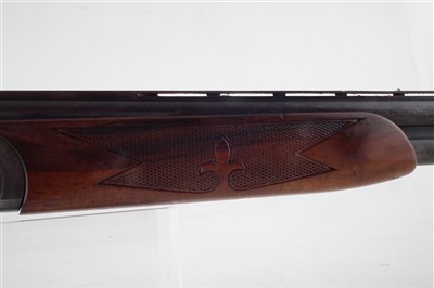 Lot 73 - 12 bore over and under shotgun by Valmet 412 serial number 65112