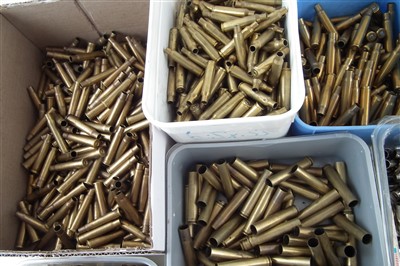 Lot 292 - Collection of primed brass cartridge cases