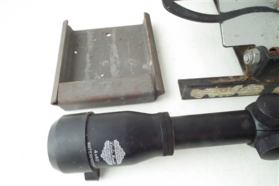 Lot 275 - Four telescopes, knock down target, collection of pellets and a pellet stop