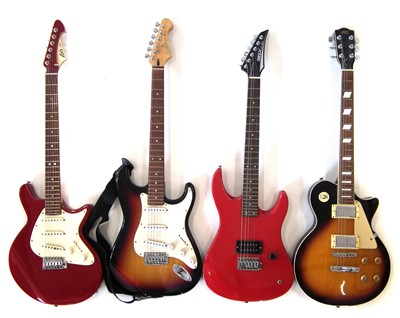 Lot 67 - Four electric guitars