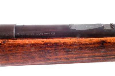 Lot 65 - .22 LR smoot bored shotgun by Hungarian Lampagyar serial number R.2516