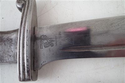 Lot 158 - German WWII Third Reich Rad dagger.