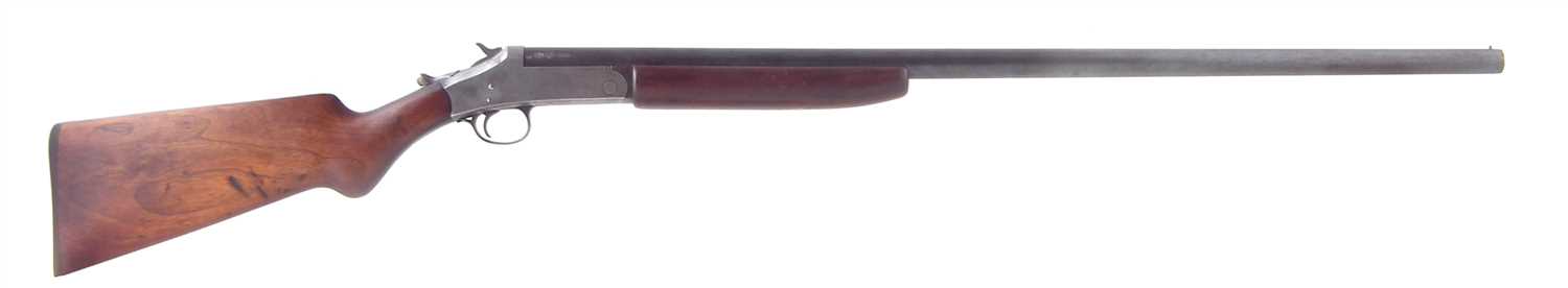 Lot 69 - Harrington and Richardson single barrel shotgun serial