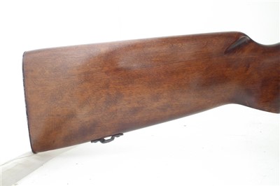 Lot 51 - Mossberg .22 bolt action rifle with moderator serial number 4946