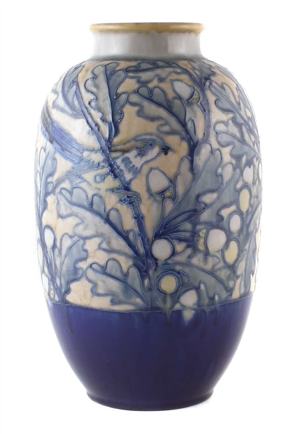Lot 240 - Royal Doulton tube lined vase.