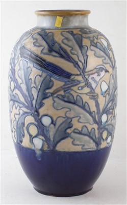 Lot 240 - Royal Doulton tube lined vase.