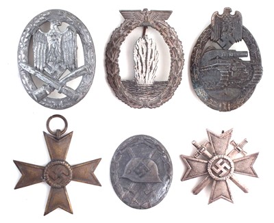 Lot 180 - Six Third Reich badges