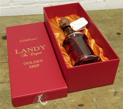 Lot 95 - 1 x 50cl Bottle Grande Champagne Cognac Landy “The Original” Ship Collection