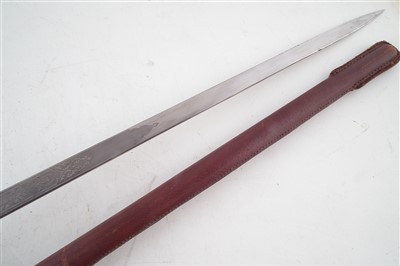 Lot 154 - Presentation sword