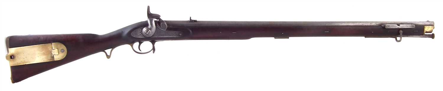 Lot 18 - 3rd pattern percussion Brunswick Rifle by London Small Arms Company