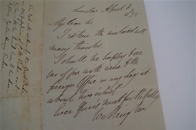 Lot 225 - Duke of Wellington Letter
