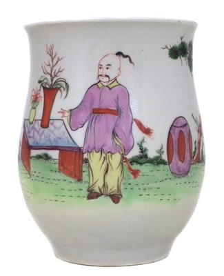 Lot 113 - Liverpool William Reid mug circa 1760