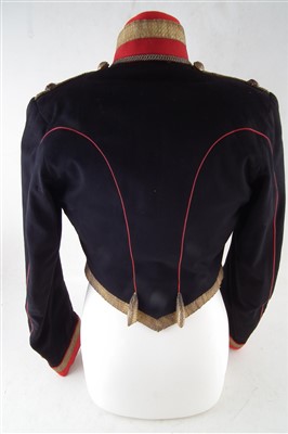 Lot 203 - Major The Honourable Herbrand Alexander 5th Lancers Dress Jacket, waist coat and trousers.