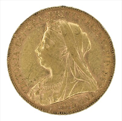 Lot 144 - Queen Victoria, Sovereign, 1901, Perth Mint.