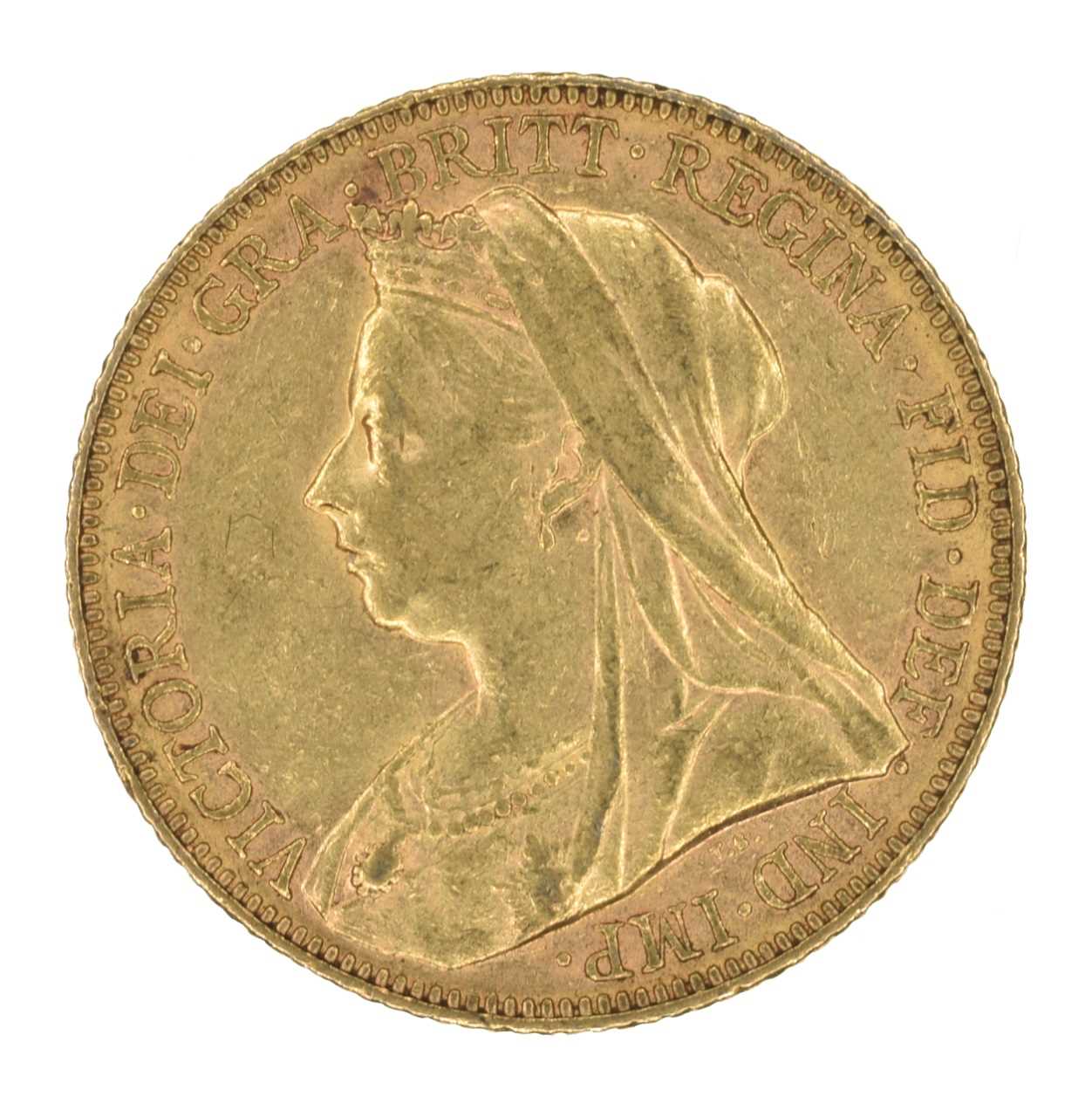 Lot 110 - Queen Victoria, Sovereign, 1900, Melbourne Mint.