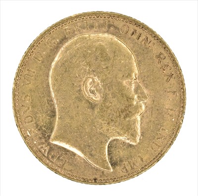 Lot 155 - King Edward VII, Sovereign, 1902, Melbourne Mint.
