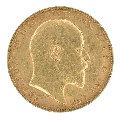 Lot 143 - King Edward VII, Sovereign, 1903, Perth Mint.
