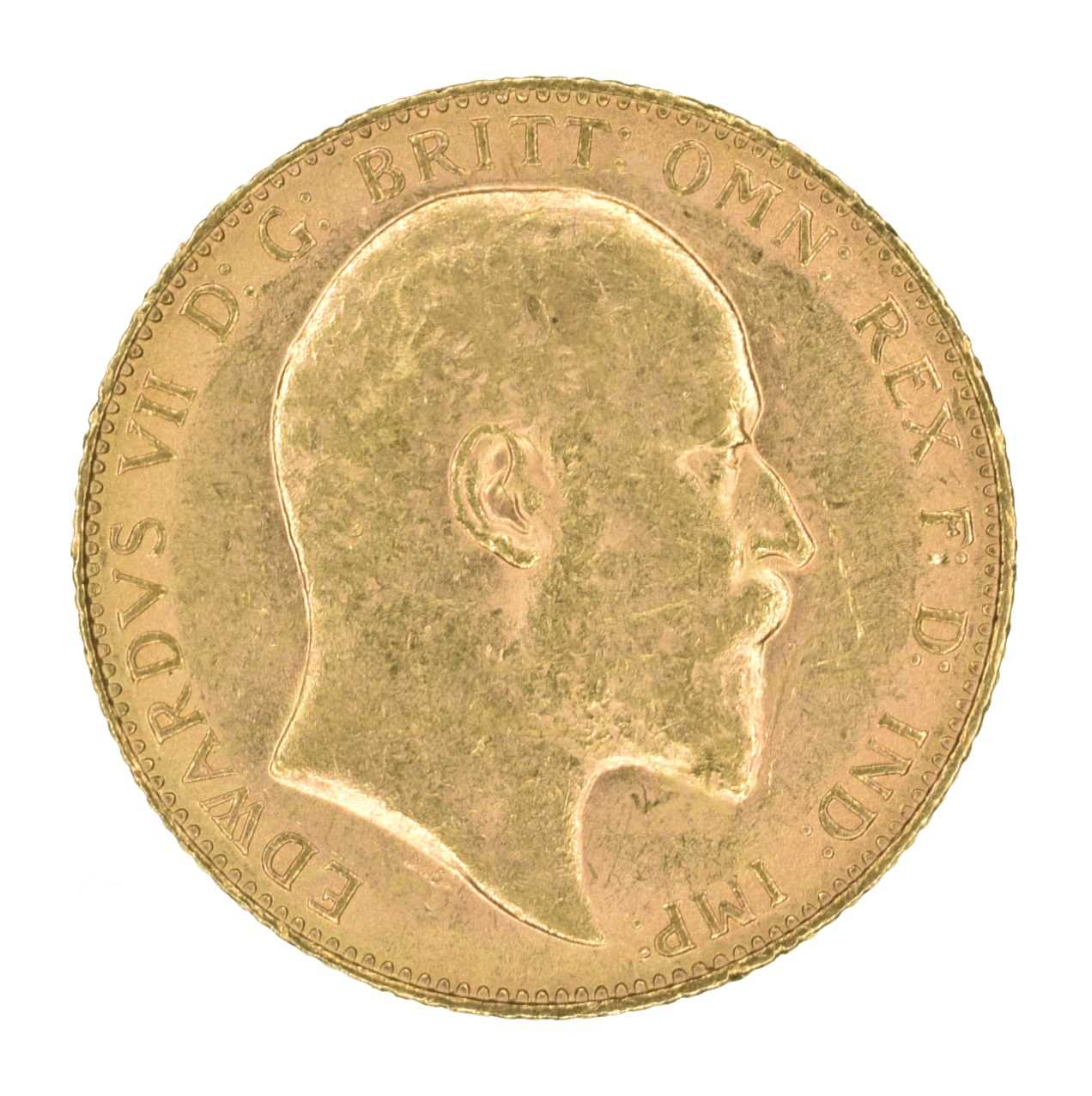 Lot 97 - King Edward VII, Sovereign, 1904, London Mint.