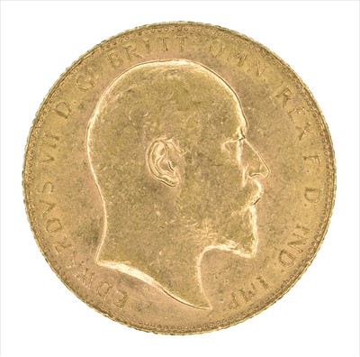 Lot 161 - King Edward VII, Sovereign, 1905, London Mint.