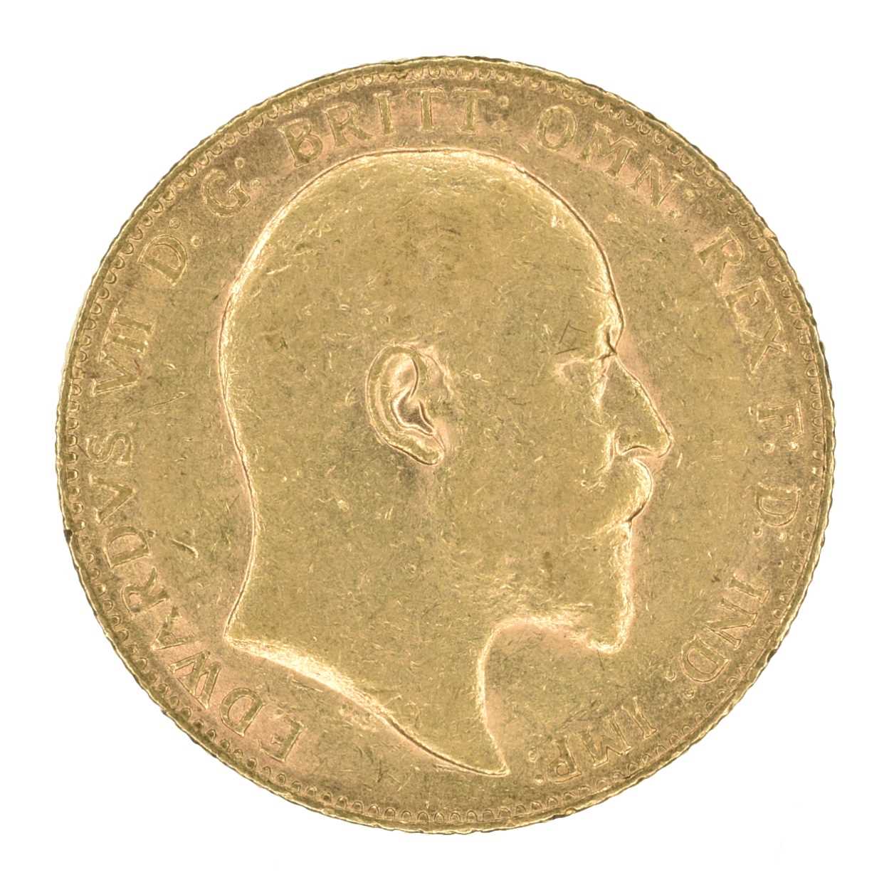 Lot 122 - King Edward VII, Sovereign, 1906, Perth Mint.
