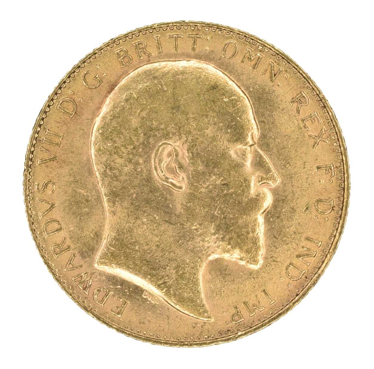 Lot 119 - King Edward VII, Sovereign, 1910, London Mint.