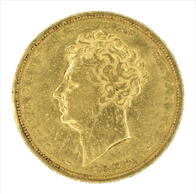 Lot 160 - King George IV, Sovereign, 1825.