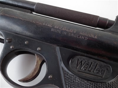 Lot 78 - Webley Mk1 .177 air pistol