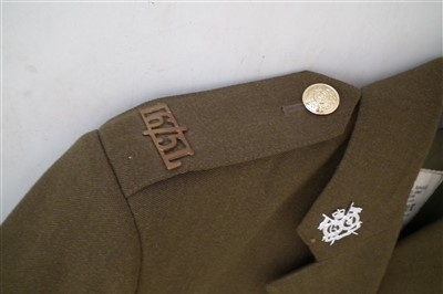Lot 193 - 15th / 6th Lancers jacket, and other uniform.