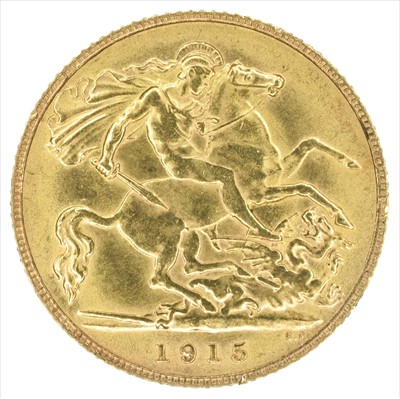 Lot 141 - King George V, Half-Sovereign, 1915.